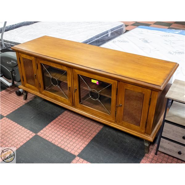TV CONSOLE CABINET FOR 60" TV- RIVERSIDE BRAND