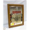 Image 1 : VINTAGE BALLATORE WINE MIRROR 15" X 19"