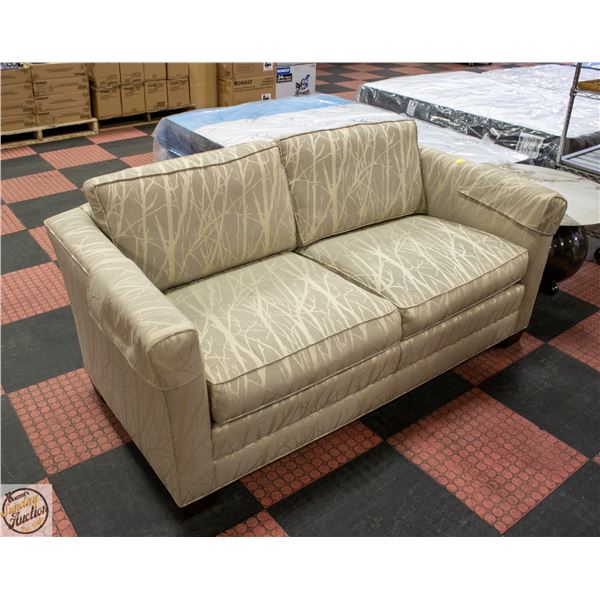 LOVESEAT SOFA- MEASURES 66" X 27" X 32"