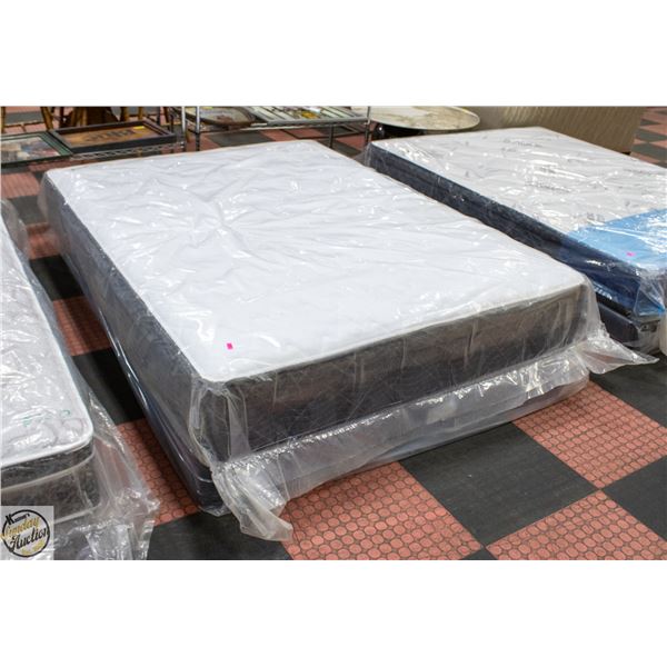 NEW QUEEN SIZE EUROTOP MATTRESS WITH BOXSPRING