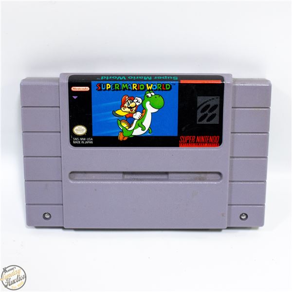 SUPER MARIO WORLD SUPER NINTENDO