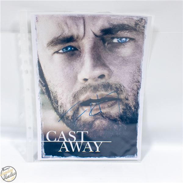 CAST AWAY SIGNATURE WITH COA