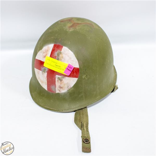 VIETNAM ERA M1 MEDIC HELMET