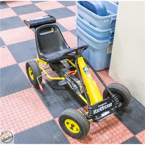 KETTLER EXTREME PEDAL KART (NEEDS CHAIN)