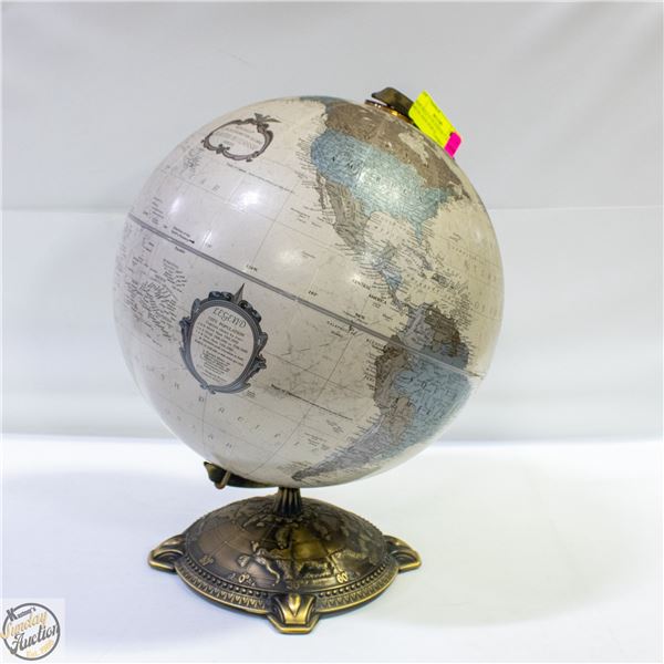 REPLOGLE 12" PLATINUM CLASSIC METAL BASE WORLD