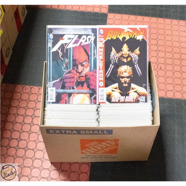 SHORT BOX OF MARVEL, DC, INDEPENDENT COMICS