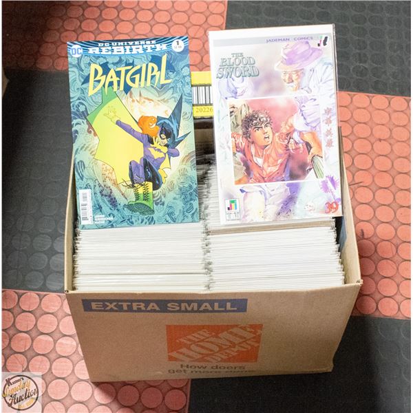 SHORT BOX OF MARVEL, DC, INDEPENDENT COMICS