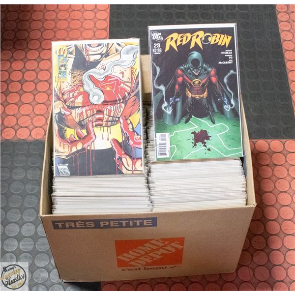SHORT BOX OF MARVEL, DC, INDEPENDENT COMICS