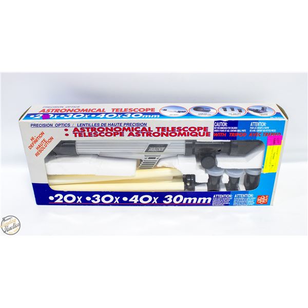 ASTRONOMICAL TELESCOPE IN ORIGINAL