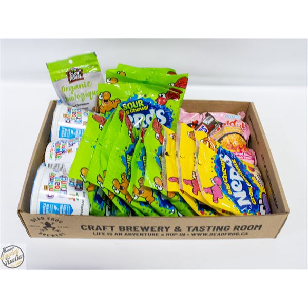 FLAT OF NON PERISHABLE FOOD PRODUCTS