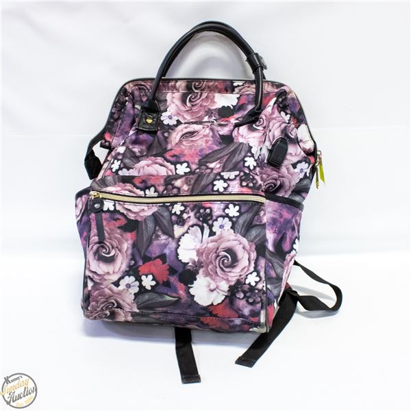 ESTATE FLORAL BACKPACK WITH HEADPHONE