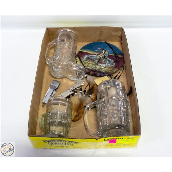 (7PCS) ESTATE 'END OF THE TRAIL' HORSE DREAM-