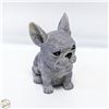 Image 1 : GREY FRENCH BULLDOG SCULPTURE 7" TALL