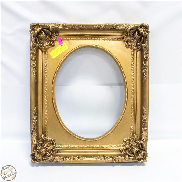 VINTAGE VICTORIAN ORNATE GOLD GILTED FRAME