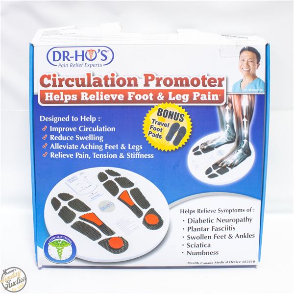 NEW DR HOS CIRCULATION PROMPTER HELPS FOOT &