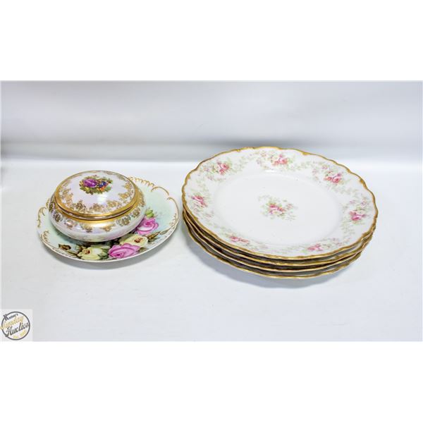 LOT OF VARIOUS FRENCH BONE CHINA