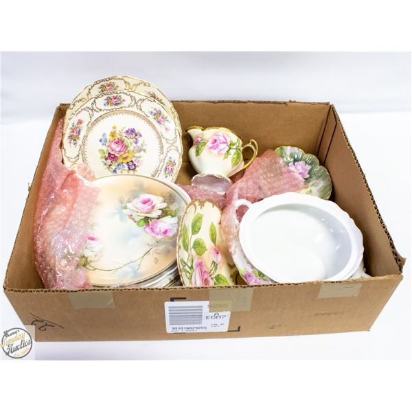 LOT OF VARIOUS VINTAGE CHINA