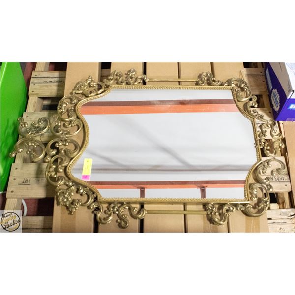 VINTAGE LARGE VENETIAN MID-CENTURY WALL BRASS