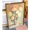 Image 1 : LARGED FRAMED PRINT BY MEDEIROS FLORAL DESIGN