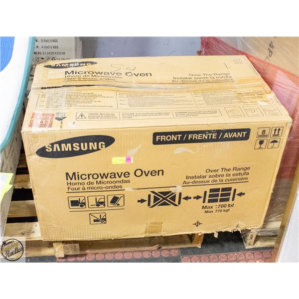 SAMSUNG OVER THE RANGE MICROWAVE