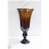 Image 1 : DARK COLORED GLASS WIDE MOUTH VASE