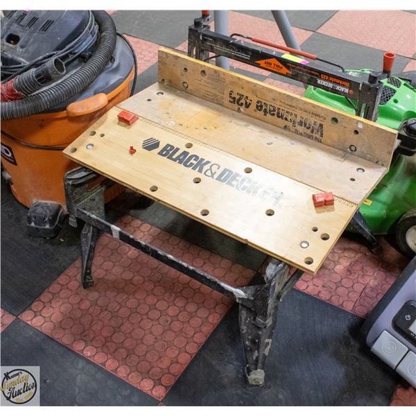 BLACK AND DECKER WORKMATE PORTABLE PROJECT CENTER