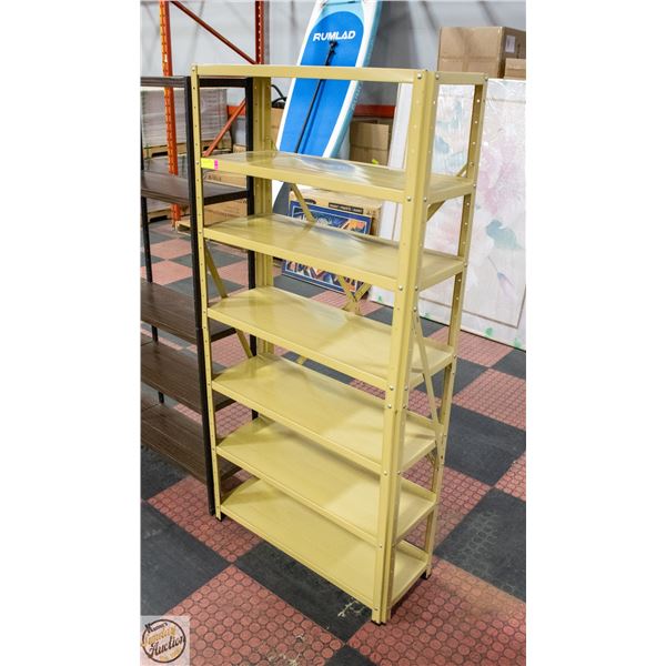 METAL 7 TIER SHELVING UNIT- 60" X 30" X 12
