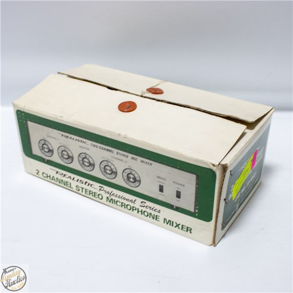 VINTAGE REALISTIC PROFESSIONAL SERIES 2 CHANNEL