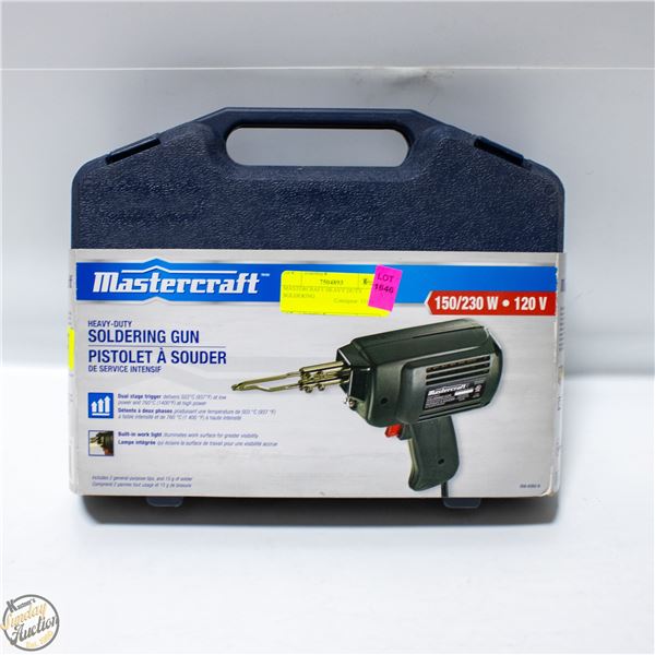 MASTERCRAFT HEAVY DUTY SOLDERING