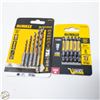 Image 1 : DEWALT BLACK AND GOLD TONE DRILL, BIT SET WITH