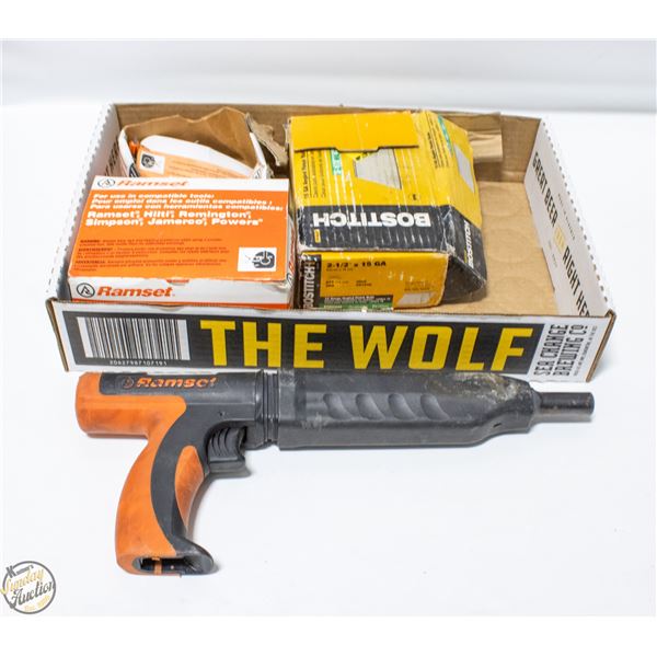 RAMSET FASTENERS NAILS AND RAMSET POWDER FASTENING