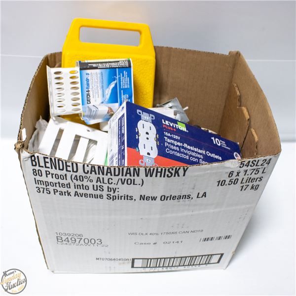 BOX OF OUTLETS AND MORE