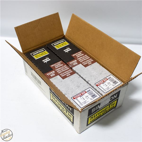 CASE W/2X5PKS SIMPSON STRONG TIE