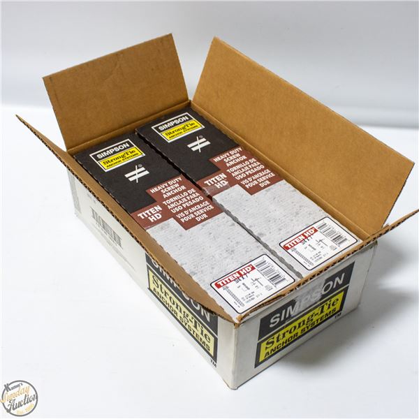 CASE W/2X5PKS SIMPSON STRONG TIE