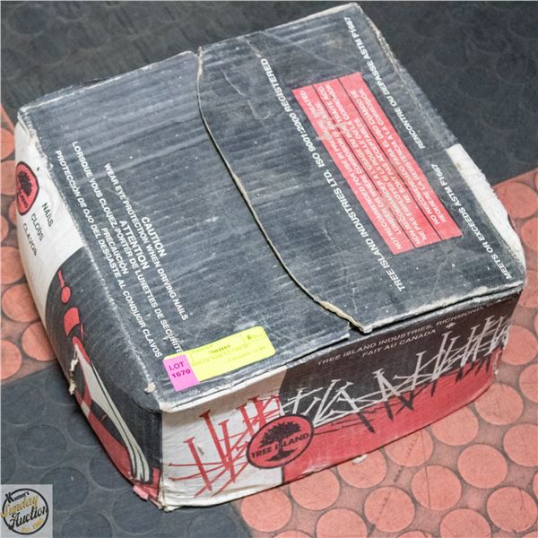 50LB BOX OF NAILS 2.5 INCH