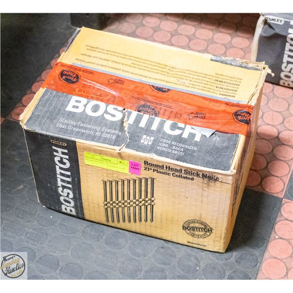 BOSTITCH SMOOTH SHANK FRAMING NAILS 2.5"