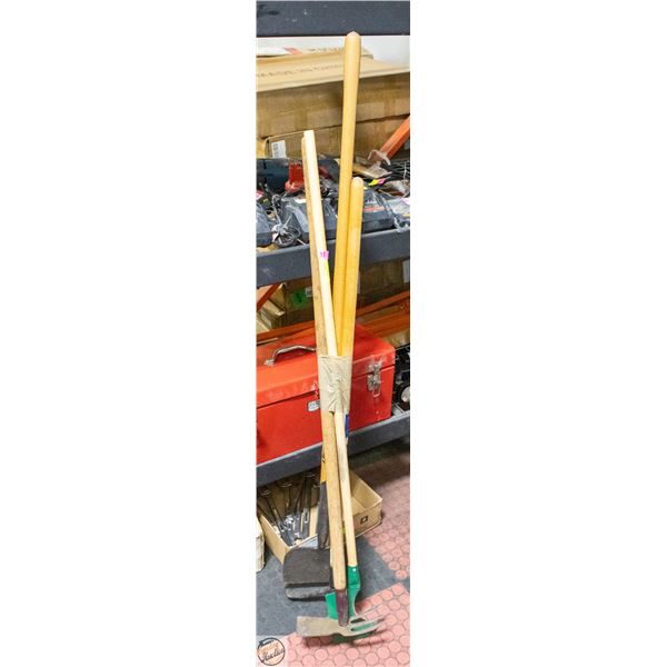 LOT OF VARIOUS GARAGE TOOLS