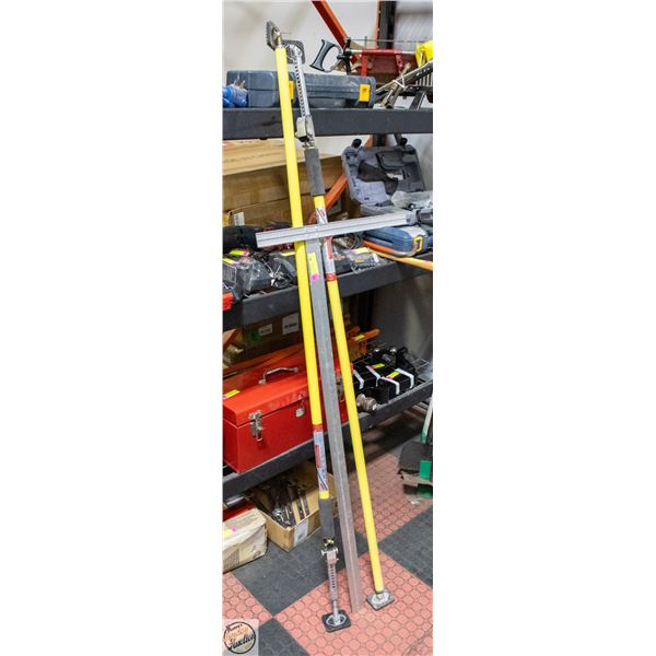 T-SQUARE SOLD WITH TWO QUICK SUPPORT RODS 5'3-9'3"