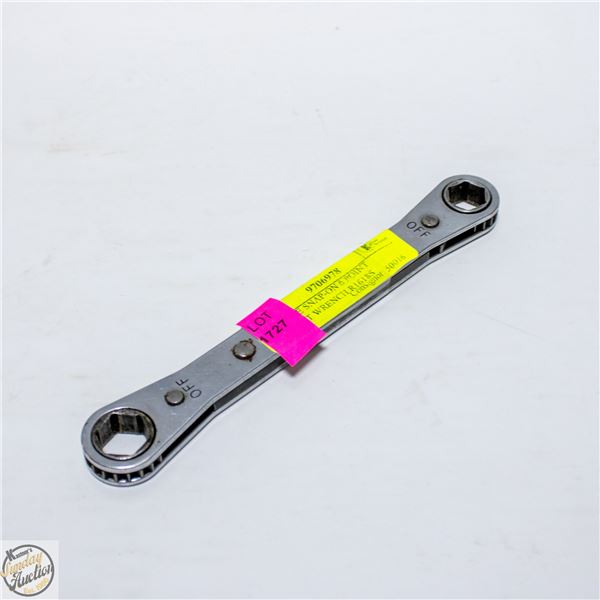 VINTAGE SNAP-ON 6 POINT RATCHET WRENCH R1618S