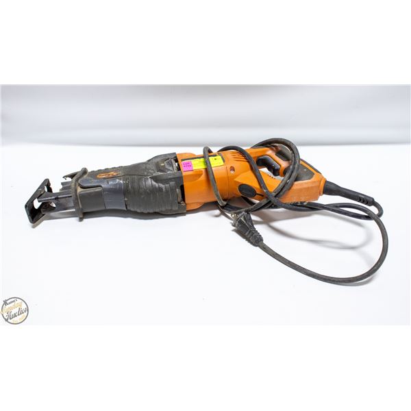 RIDGID FUEGO CORDED RECIPROCATING SAW
