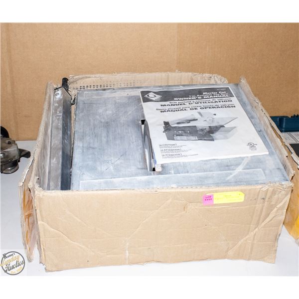 MASTER CUT 7” WET TILE SAW