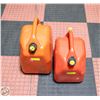 Image 1 : 2 JERRY CANS 20 & 25 LITER (BOTH PREVIOUSLY USED)