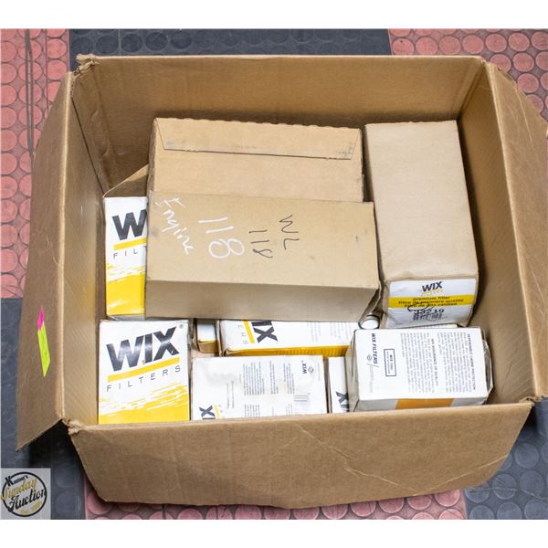 LOT OF 10 WIX FILTERS