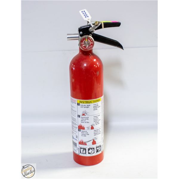 5LB FULLY CHARGED FIRE EXTINGUISHER