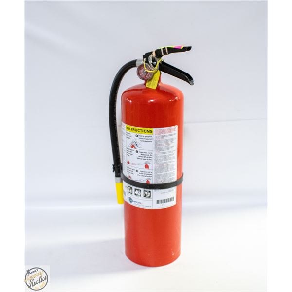 FULLY CHARGED 10LB FIRE EXTINGUISHER