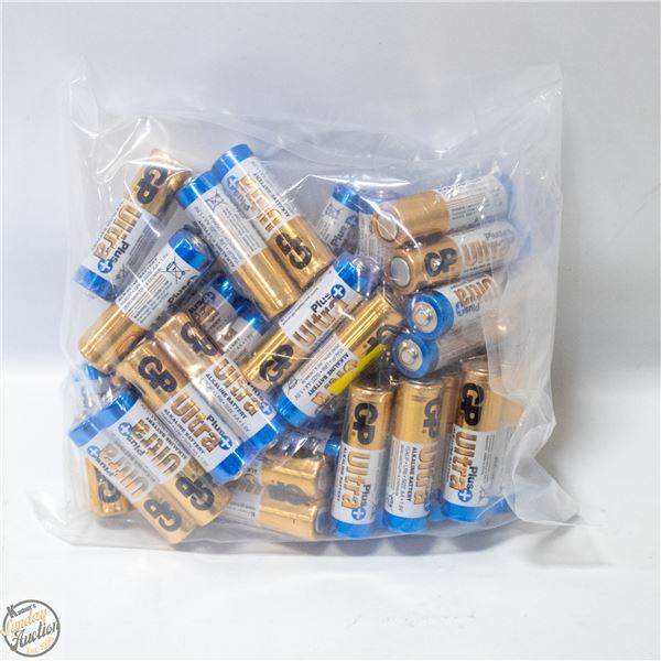 25 X 2 =50 TOTAL AA ALKALINE BATTERIES