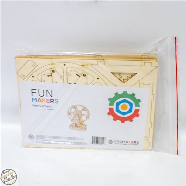 FERRIS WHEEL FUN MAKERS STEM KIT W/MOTOR BATTERY-