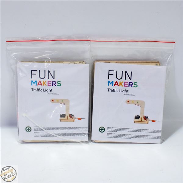 2 X TRAFFIC LIGHTS STEM BUILDERS KITS