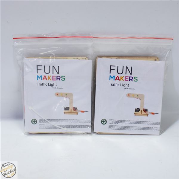 2 X TRAFFIC LIGHTS STEM BUILDERS KITS