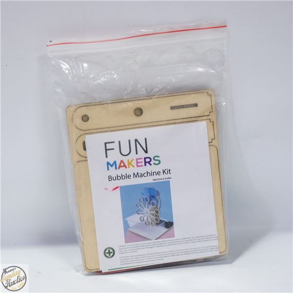 BUBBLE MACHINE KITS FUN MAKERS